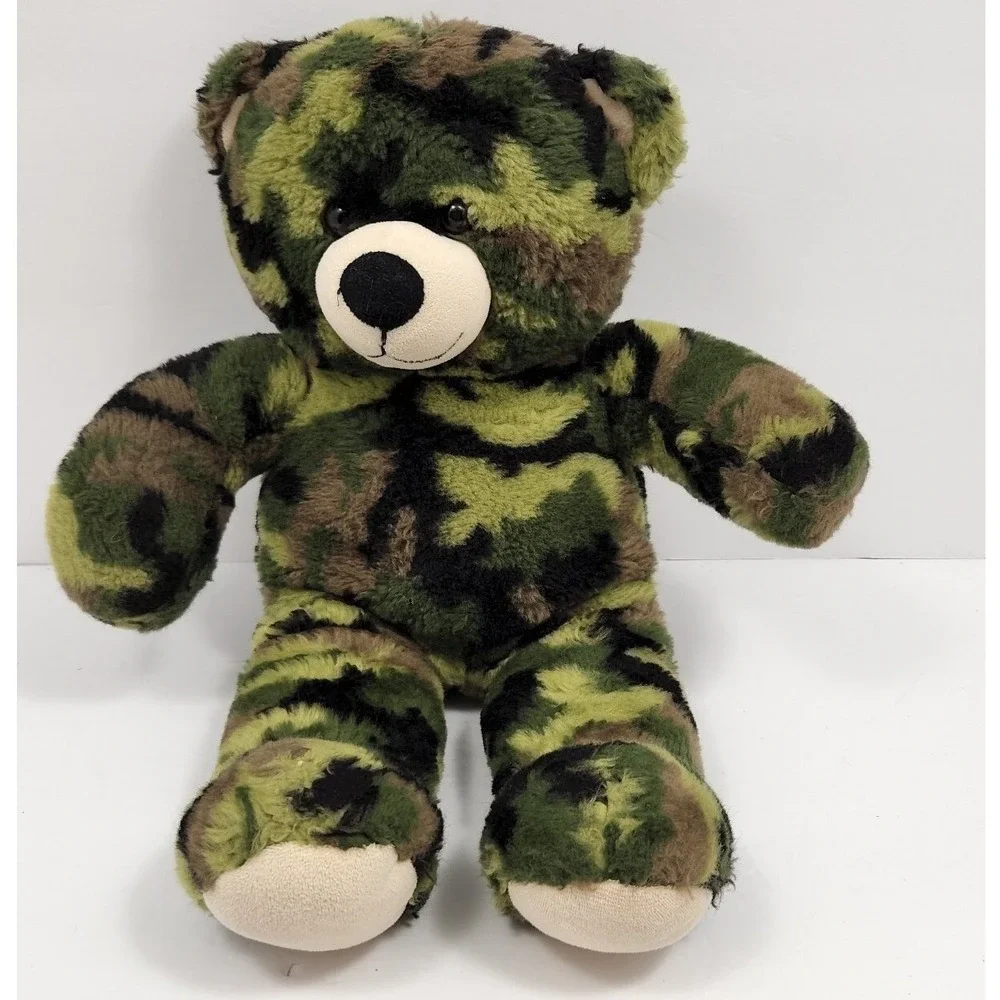 Build-A-Bear Workshop Bear in Camo Green (Build A Bear)‎